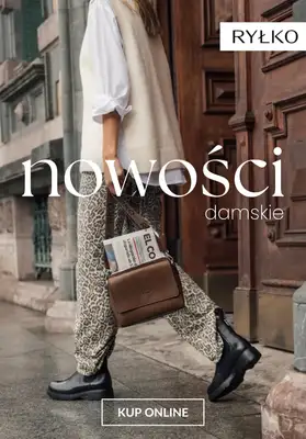 Ryłko - gazetka promocyjna NOWOŚCI damskie od poniedziałku 05.01 