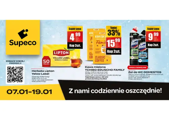 Supeco - gazetka promocyjna BLB od środy 07.01 do poniedziałku 19.01