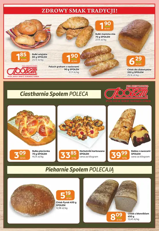 Społem Częstochowa - gazetka promocyjna Gazetka od czwartku 15.01 do wtorku 27.01 - strona 2