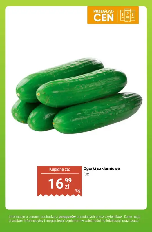 Biedronka - gazetka promocyjna Owoce i warzywa  - przegląd cen   - strona 3