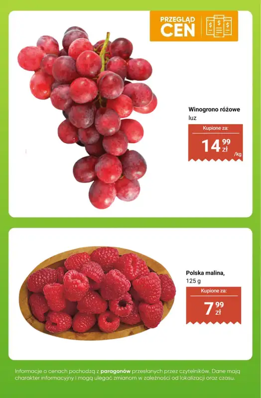 Biedronka - gazetka promocyjna Owoce i warzywa  - przegląd cen od poniedziałku 05.01 do soboty 10.01 - strona 8