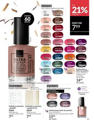 AVON - gazetka promocyjna Katalog Styczeń 2026 od piątku 02.01 do soboty 31.01 - strona 37