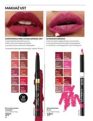 AVON - gazetka promocyjna Katalog Styczeń 2026 od piątku 02.01 do soboty 31.01 - strona 62