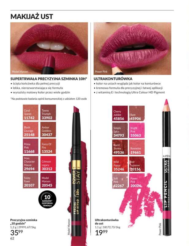 AVON - gazetka promocyjna Katalog Styczeń 2026 od piątku 02.01 do soboty 31.01 - strona 62