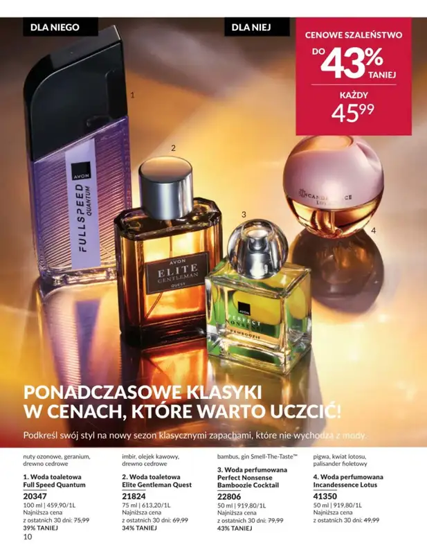 AVON - gazetka promocyjna Katalog Styczeń 2026 od piątku 02.01 do soboty 31.01 - strona 10