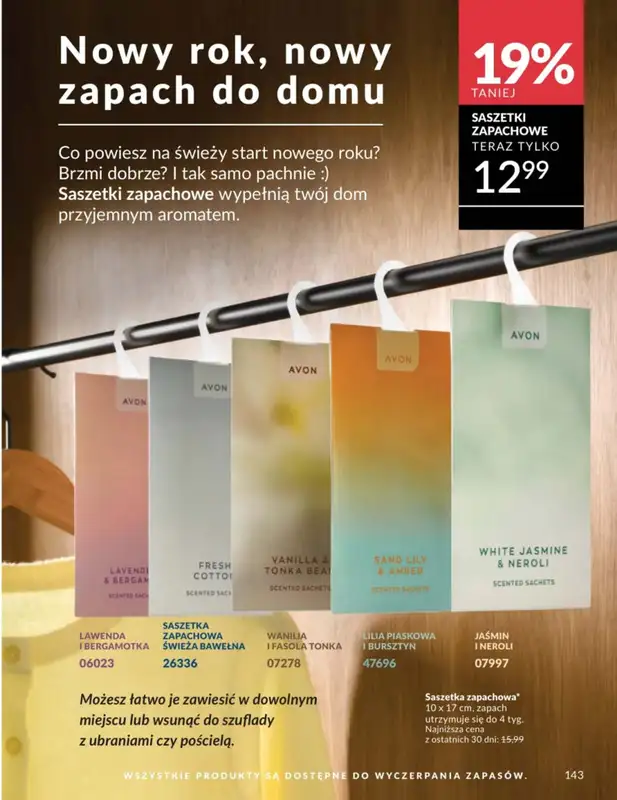 AVON - gazetka promocyjna Katalog Styczeń 2026 od piątku 02.01 do soboty 31.01 - strona 143