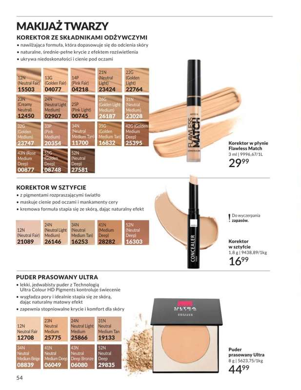AVON - gazetka promocyjna Katalog Styczeń 2026 od piątku 02.01 do soboty 31.01 - strona 54