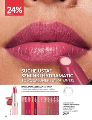 Lśniąca szminka z kwasem hialuronowym Hydramatic Shine - Soft Mauve