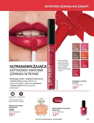 AVON - gazetka promocyjna Katalog Styczeń 2026 od piątku 02.01 do soboty 31.01 - strona 151