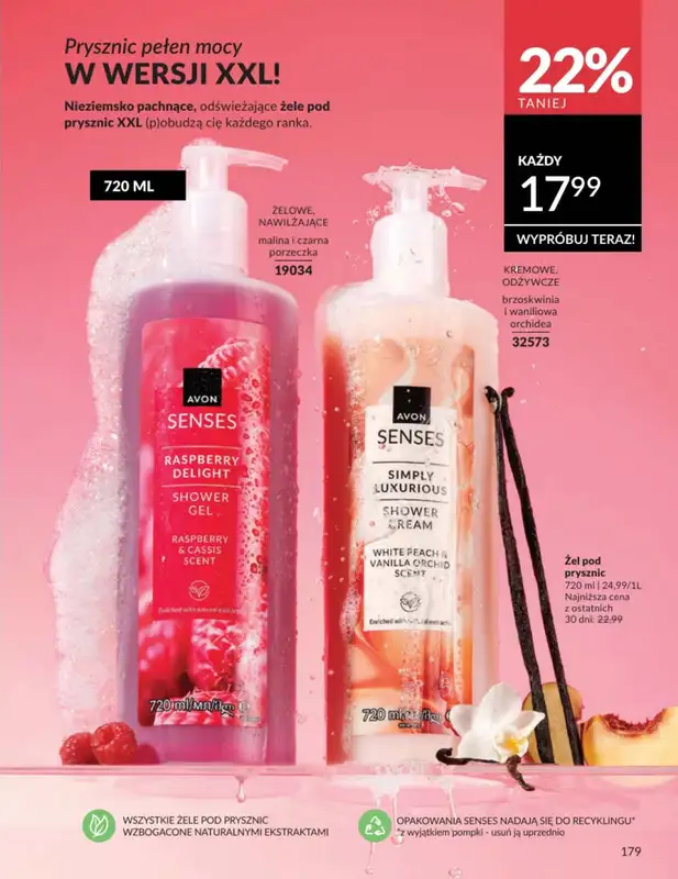 AVON - gazetka promocyjna Katalog Styczeń 2026 od piątku 02.01 do soboty 31.01 - strona 179