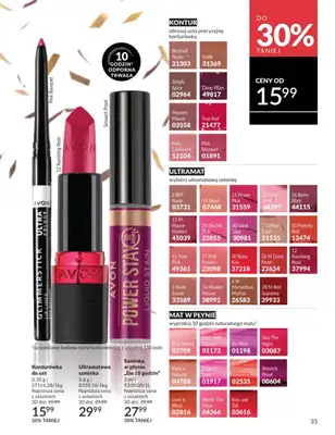 AVON - gazetka promocyjna Katalog Styczeń 2026 od piątku 02.01 do soboty 31.01 - strona 35
