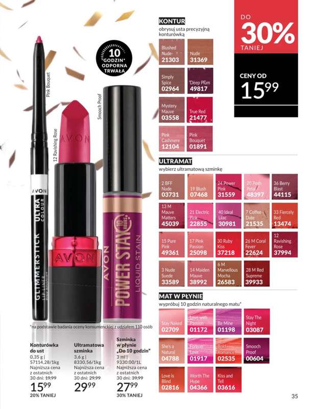AVON - gazetka promocyjna Katalog Styczeń 2026 od piątku 02.01 do soboty 31.01 - strona 35
