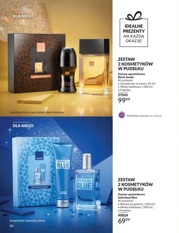 AVON - gazetka promocyjna Katalog Styczeń 2026 od piątku 02.01 do soboty 31.01 - strona 86