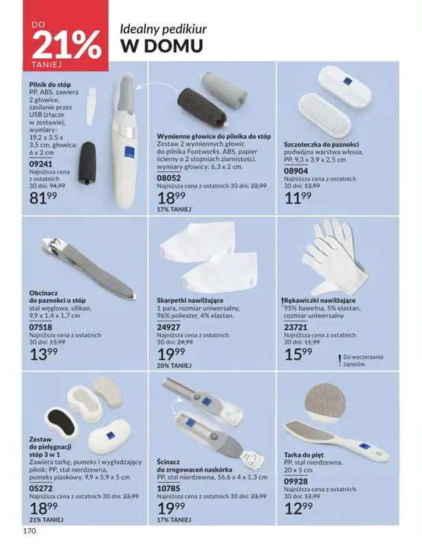 AVON - gazetka promocyjna Katalog Styczeń 2026 od piątku 02.01 do soboty 31.01 - strona 170