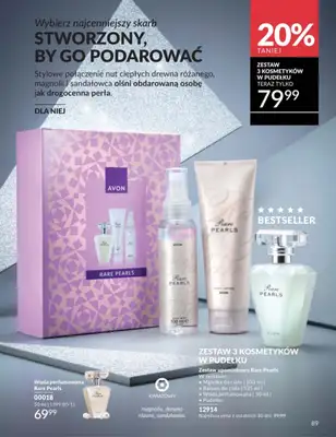 AVON - gazetka promocyjna Katalog Styczeń 2026 od piątku 02.01 do soboty 31.01 - strona 89