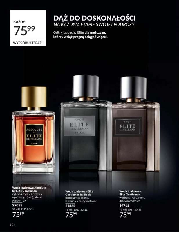AVON - gazetka promocyjna Katalog Styczeń 2026 od piątku 02.01 do soboty 31.01 - strona 104