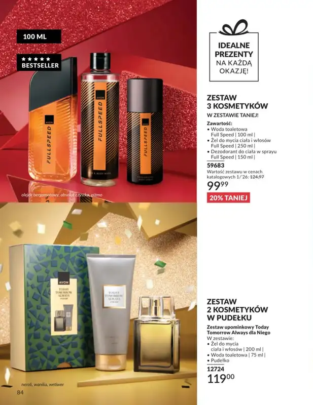 AVON - gazetka promocyjna Katalog Styczeń 2026 od piątku 02.01 do soboty 31.01 - strona 84