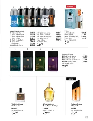 AVON - gazetka promocyjna Katalog Styczeń 2026 od piątku 02.01 do soboty 31.01 - strona 113