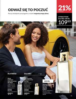 Woda toaletowa Avon Attraction dla Niego