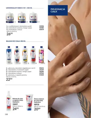 AVON - gazetka promocyjna Katalog Styczeń 2026 od piątku 02.01 do soboty 31.01 - strona 188