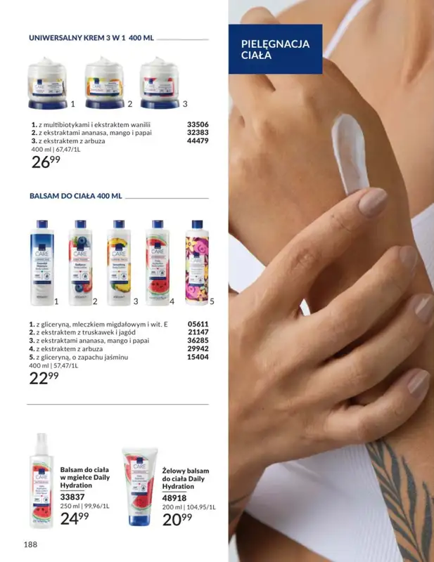 AVON - gazetka promocyjna Katalog Styczeń 2026 od piątku 02.01 do soboty 31.01 - strona 188