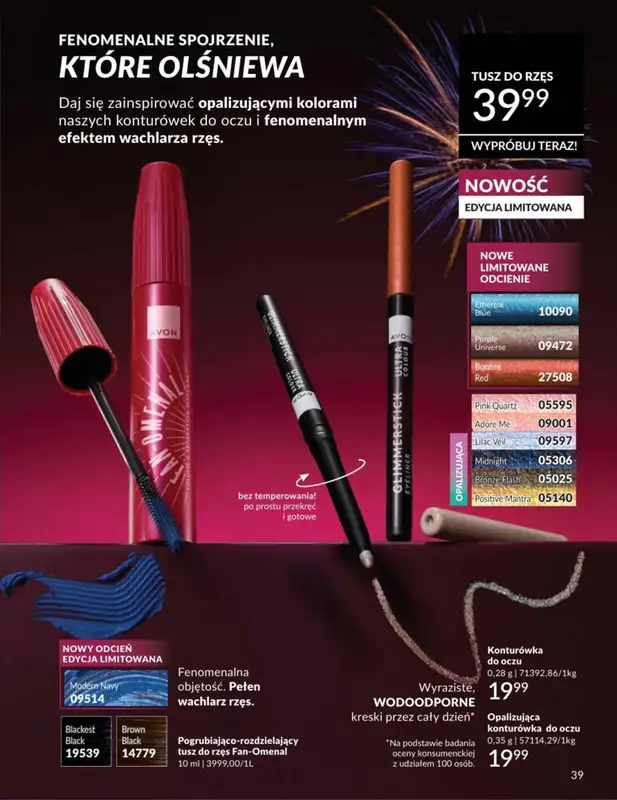 AVON - gazetka promocyjna Katalog Styczeń 2026 od piątku 02.01 do soboty 31.01 - strona 39