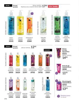 Żel pod prysznic malina z czarną porzeczką