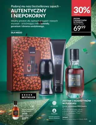 AVON - gazetka promocyjna Katalog Styczeń 2026 od piątku 02.01 do soboty 31.01 - strona 85