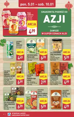 Aldi - gazetka promocyjna Smakowita podróż do Azji w super cenach Aldi! od poniedziałku 05.01 do soboty 10.01 - strona 4