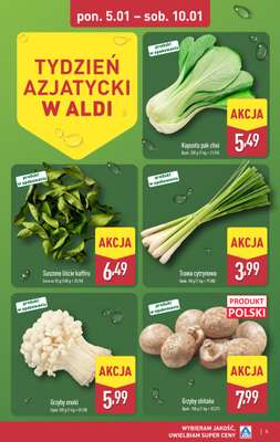 Aldi - gazetka promocyjna Smakowita podróż do Azji w super cenach Aldi! od poniedziałku 05.01 do soboty 10.01 - strona 5