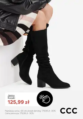 CCC - gazetka promocyjna WYPRZEDAŻ - kozaki damskie od piątku 02.01  - strona 2