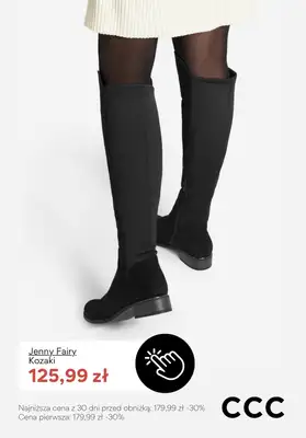 CCC - gazetka promocyjna WYPRZEDAŻ - kozaki damskie od piątku 02.01  - strona 4