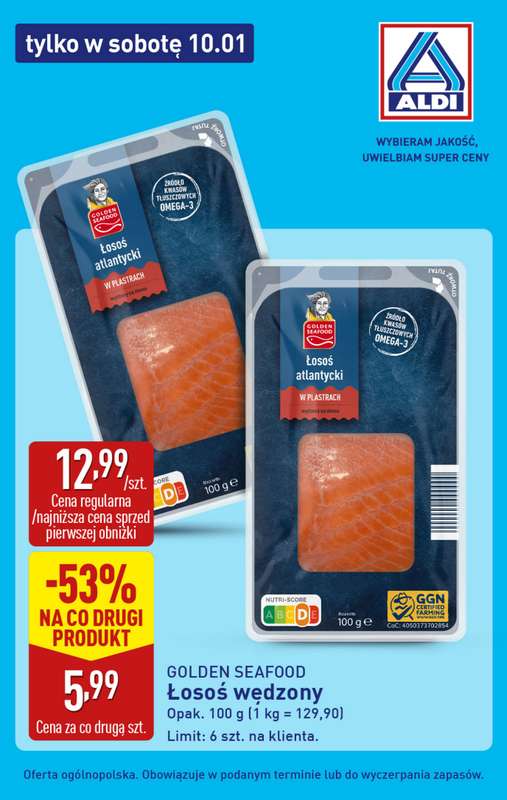 Aldi - gazetka promocyjna Najlepsze oferty na sobotę w Aldi! od soboty 10.01 do soboty 10.01 - strona 8