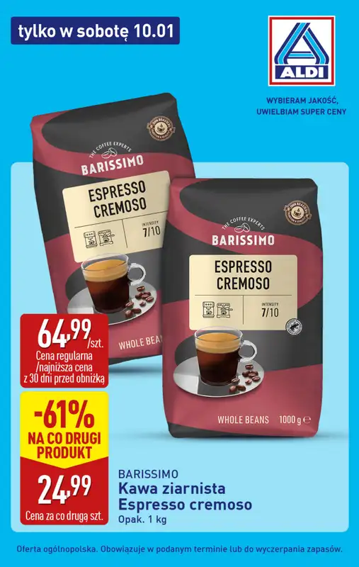 Aldi - gazetka promocyjna Najlepsze oferty na sobotę w Aldi! od soboty 10.01 do soboty 10.01 - strona 10