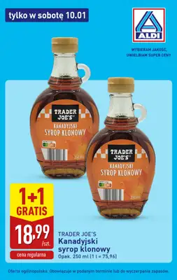 Aldi - gazetka promocyjna Najlepsze oferty na sobotę w Aldi! od soboty 10.01 do soboty 10.01 - strona 9