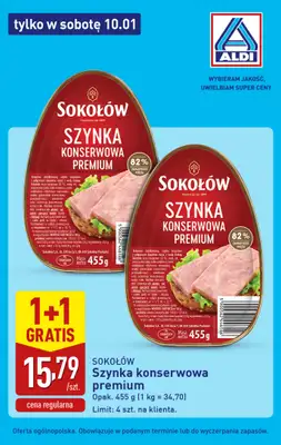 Aldi - gazetka promocyjna Najlepsze oferty na sobotę w Aldi! od soboty 10.01 do soboty 10.01 - strona 2