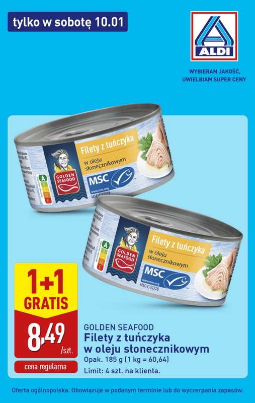 Aldi - gazetka promocyjna Najlepsze oferty na sobotę w Aldi! od soboty 10.01 do soboty 10.01 - strona 3