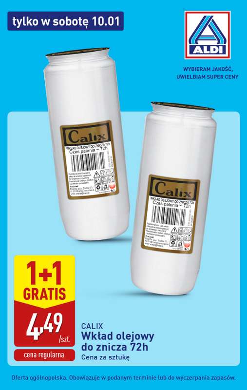 Aldi - gazetka promocyjna Najlepsze oferty na sobotę w Aldi! od soboty 10.01 do soboty 10.01 - strona 5