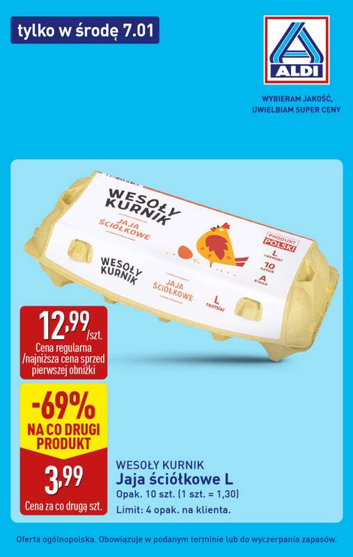 Aldi - gazetka promocyjna Najlepsze oferty na środę w Aldi! od środy 07.01 do środy 07.01 - strona 4