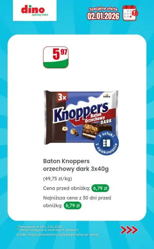 Dino - gazetka promocyjna Specjalna oferta na 2.01.2026 - promocje spoza gazetki od piątku 02.01 do piątku 02.01 - strona 5