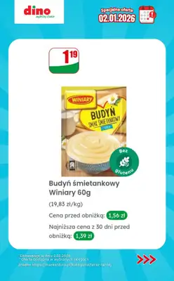 Dino - gazetka promocyjna Specjalna oferta na 2.01.2026 - promocje spoza gazetki od piątku 02.01 do piątku 02.01 - strona 8
