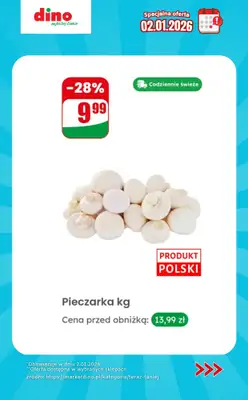 Dino - gazetka promocyjna Specjalna oferta na 2.01.2026 - promocje spoza gazetki od piątku 02.01 do piątku 02.01 - strona 3