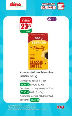 Dino - gazetka promocyjna Specjalna oferta na 2.01.2026 - promocje spoza gazetki od piątku 02.01 do piątku 02.01 - strona 12