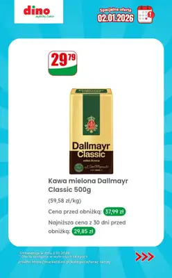 Dino - gazetka promocyjna Specjalna oferta na 2.01.2026 - promocje spoza gazetki od piątku 02.01 do piątku 02.01 - strona 4
