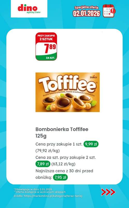 Dino - gazetka promocyjna Specjalna oferta na 2.01.2026 - promocje spoza gazetki od piątku 02.01 do piątku 02.01 - strona 9