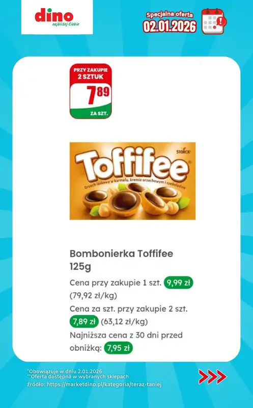 Dino - gazetka promocyjna Specjalna oferta na 2.01.2026 - promocje spoza gazetki od piątku 02.01 do piątku 02.01 - strona 9