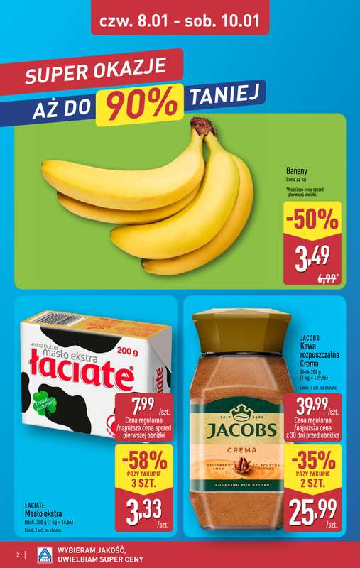 Aldi - gazetka promocyjna Weekend super cen w Aldi! od czwartku 08.01 do soboty 10.01 - strona 2