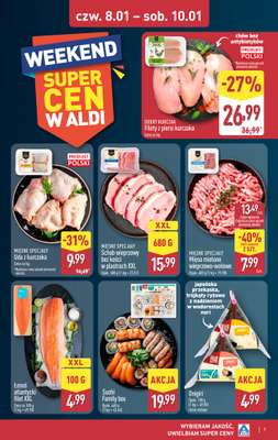 Aldi - gazetka promocyjna Weekend super cen w Aldi! od czwartku 08.01 do soboty 10.01 - strona 7