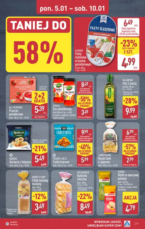Aldi - gazetka promocyjna Pełny katalog! od poniedziałku 05.01 do soboty 10.01 - strona 11