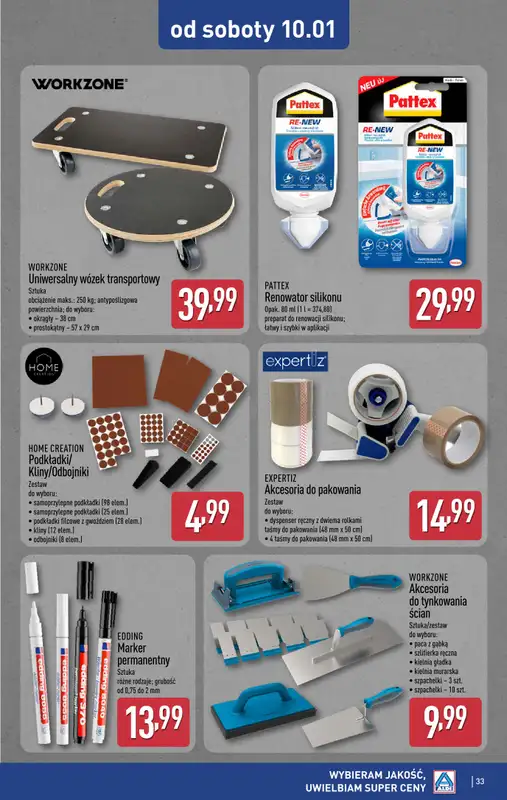 Aldi - gazetka promocyjna Pełny katalog! od poniedziałku 05.01 do soboty 10.01 - strona 33